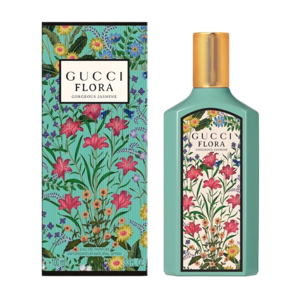 Gucci Flora Gorgeous Jasmine Eau de Parfum for Women - 100ml / 3.3 fl.oz - Floral Woody Fragrance