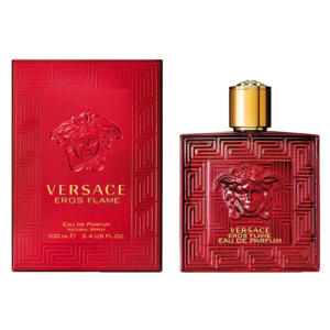 Versace Eros Flame Eau de Parfum for Men - 100ml / 3.4 fl.oz - Intense Woody Citrus Fragrance